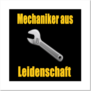 Mechaniker aus Leidenschaft Posters and Art